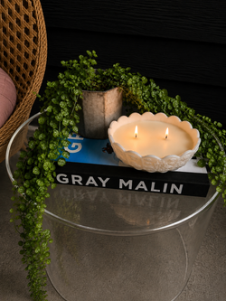 Paneled Grape Milk Glass